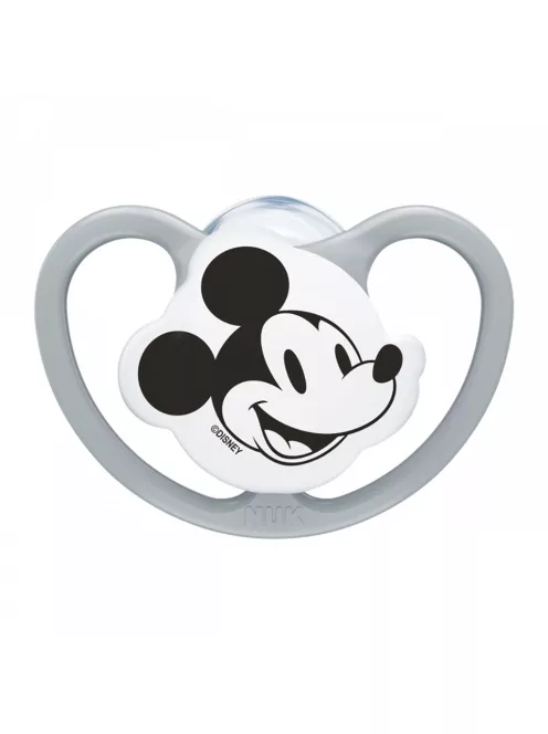 Baba cumi NUK Perfect Match Air Disney Mickey Mouse  6-18 hónapos grey
