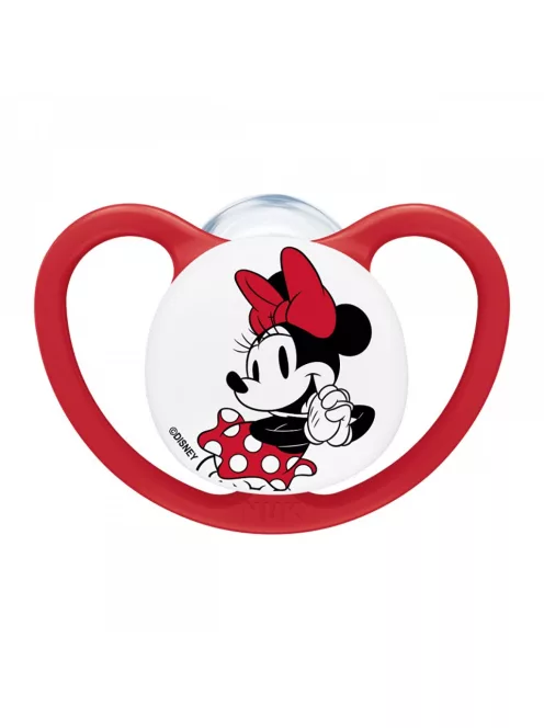 Baba cumi NUK Perfect Match Air Disney Mickey Mouse  6-18 hónapos red