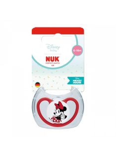   Baba cumi NUK Perfect Match Air Disney Mickey Mouse  6-18 hónapos red