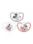 Baba cumi NUK Perfect Match Air Disney Mickey Mouse  6-18 hónapos red