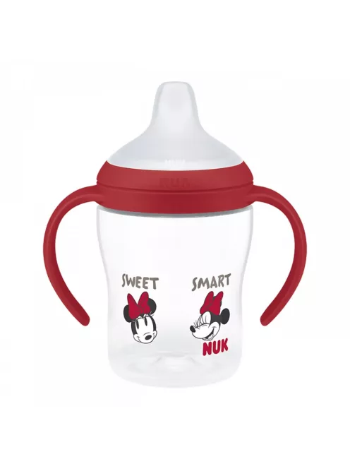 NUK Perfect Match tanuló cumisüveg DISNEY Minnie, red 150 ml