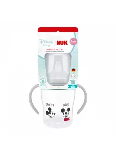   NUK Perfect Match tanuló cumisüveg DISNEY Minnie, grey 150 ml