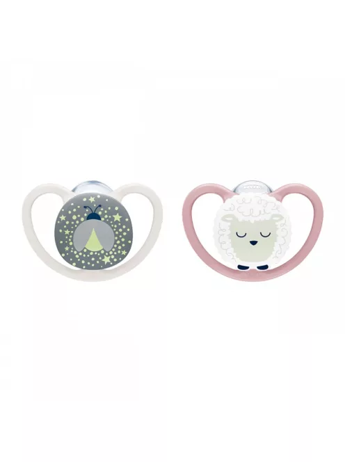 Baba cumi  NUK Perfect Match Air Night FIREFLY/SHEEP 6-18m 2db