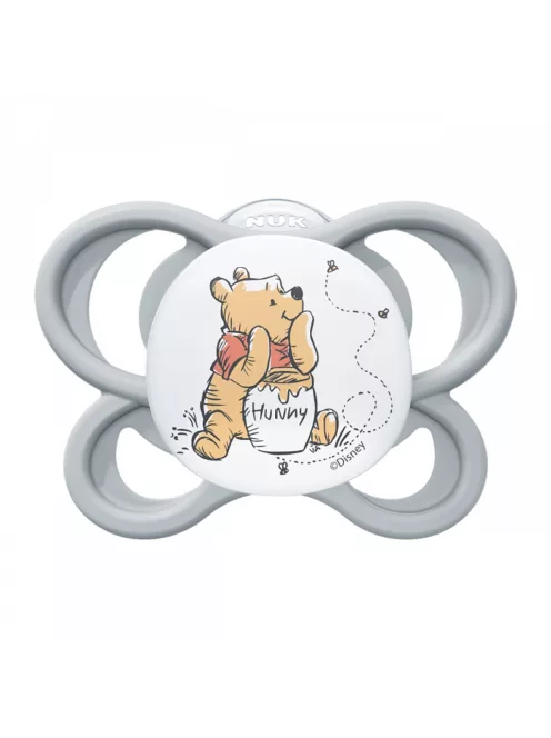 Baba cumi NUK Perfect Match Air Disney Maci Pu 0–6 hónapos grey