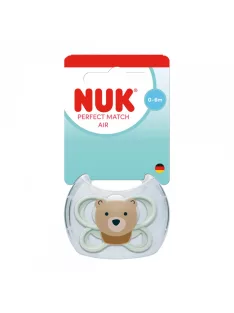 Baba cumi  NUK Perfect Match Air BEAR 0-6m 1db box