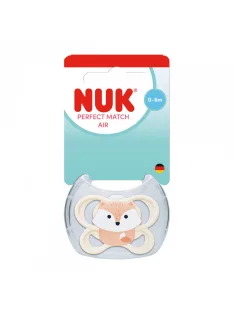 Baba cumi  NUK Perfect Match Air FOX 0-6m 1db box