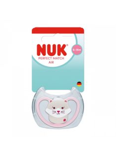 Baba cumi  NUK Perfect Match Air CAT  6-18m 1db box