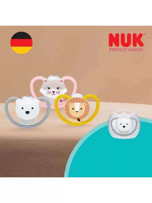 Baba cumi  NUK Perfect Match Air CAT  6-18m 1db box