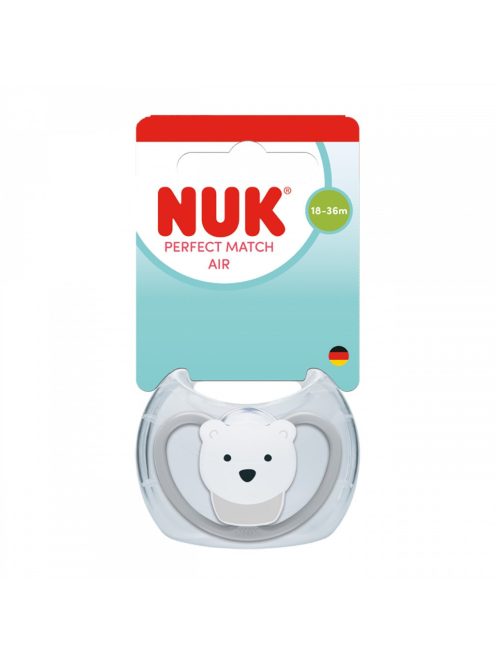 Baba cumi  NUK Perfect Match Air POLAR BEAR 18+m 1db box