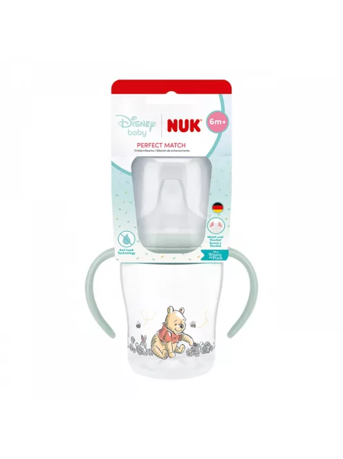 NUK Perfect Match tanuló cumisüveg DISNEY Micimackó Winnie 150 ml
