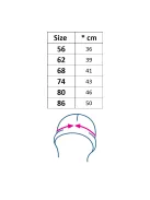 Baba muszlin kalap New Baby linen