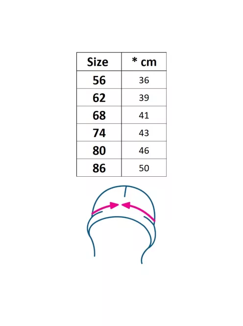 Baba muszlin kalap New Baby linen