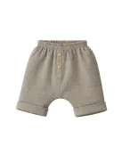 Baba muszlin ing rövidnadrággal New Baby linen