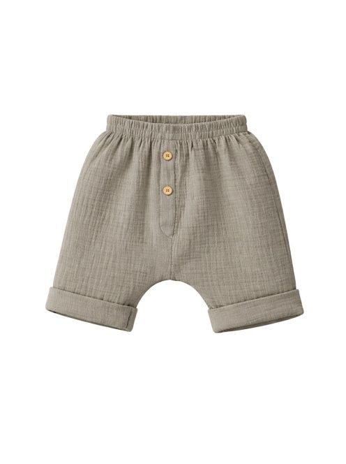 Baba muszlin ing rövidnadrággal New Baby linen