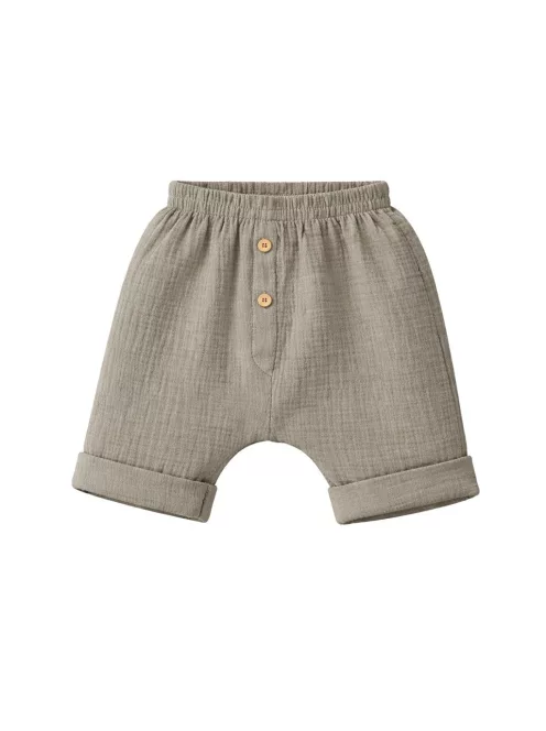 Baba muszlin ing rövidnadrággal New Baby linen