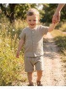 Baba muszlin ing rövidnadrággal New Baby linen