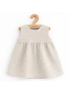 Baba muszlin ruha New Baby Ella linen