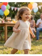 Baba muszlin ruha New Baby Ella linen