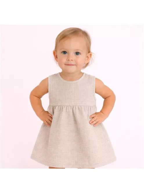 Baba muszlin ruha New Baby Ella linen