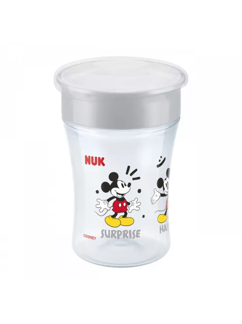 Bájos itató pohár Magic Mickey Mouse NUK (8+ m.) 360° 230 ml