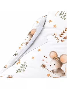 Gyerek pólya New Baby Cute Mouse  80x80 cm