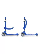 FUZZY háromkerekű üléses-scooter egyensúlyozó roller gyerekeknek blue