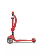 FUZZY háromkerekű üléses-scooter egyensúlyozó roller gyerekeknek red