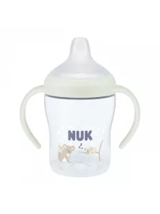   NUK Perfect Match tanulópalack 150 ml, szilikon itatófejjel és hőmérséklet-ellenőrzéssel, világító