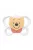 Baba cumi NUK Perfect Match Air Disney Maci Pu 0–6 hónapos white
