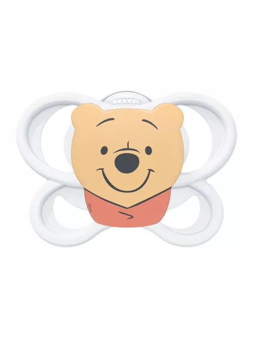 Baba cumi NUK Perfect Match Air Disney Maci Pu 0–6 hónapos white