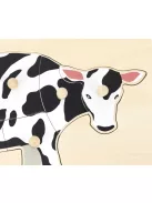 Gyermek fa puzzle Viga Cow