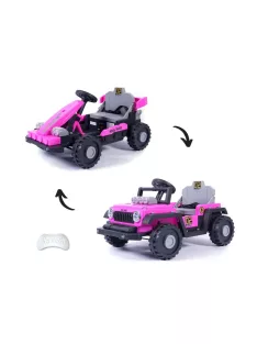 Elektromos autó Milly Mally Prime 2w1 pink