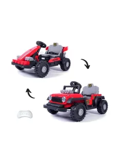 Elektromos autó Milly Mally Prime 2w1 red