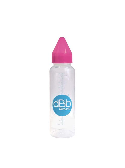 dBb cumisüveg 360 ml, kaucsuk cumi 4+ hónap, rózsaszín