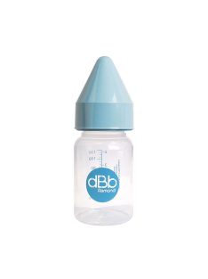 Dbb cumisüveg 120 ml, újszülött kaucsuk cumi, Sky Blue
