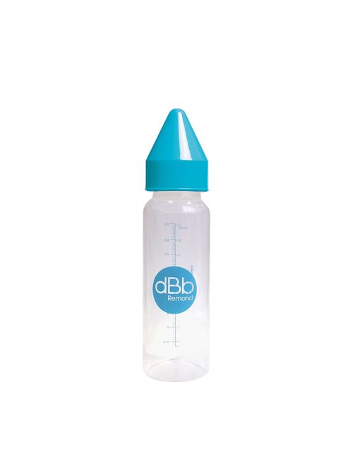 Dbb cumisüveg 270 ml, újszülött szilikon cumi, türkiz