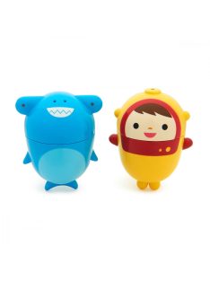   Munchkin fürdőjáték - CleanSqueeze™ spriccelős pingvin & rozmár vagy búvár & cápa