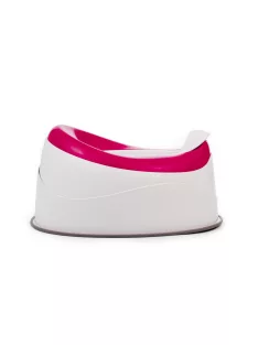   Prince Lionheart pottyPOD SQUISH hordozható puha ülőkés bili - Flashbulb Fuchsia