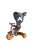 Lorelli Lucky Crew tricikli - Black&Orange