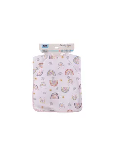 Baby Care hosszú ujjú pamut előke - Girl