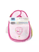 Baby Care 7Darab-os előke, tépőzáros - Girl