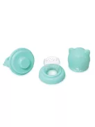 Baby Care etetőháló fogóval - blue/green