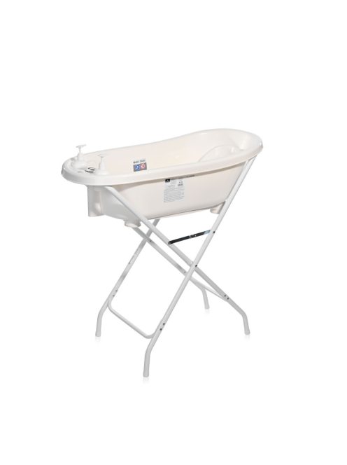 Lorelli kád leeresztő dugóval, babatartóval 88 cm - White