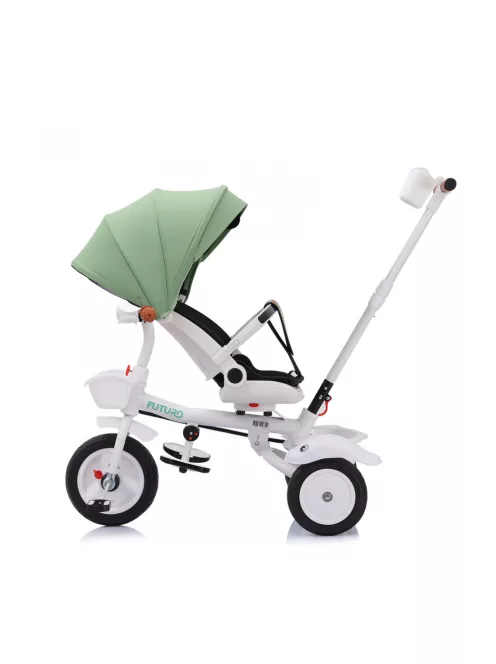 Chipolino Futuro tricikli kupolával - Green
