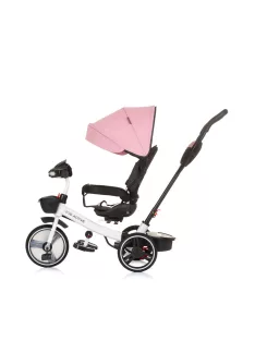 Chipolino Be active tricikli kupolával - Pink Linen
