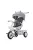 Chipolino Futuro tricikli kupolával - Grey