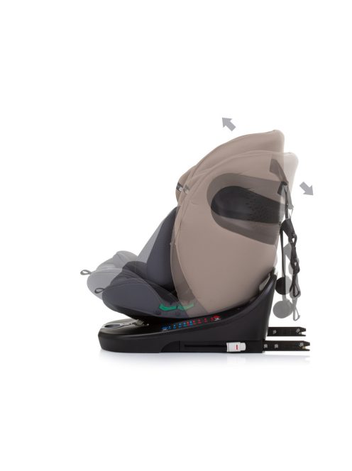 Chipolino Motion 360 autósülés I-Size 40-150cm - Macadamia