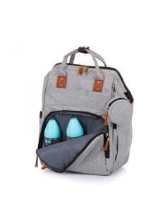 Chipolino pelenkázó táska/hátizsák - Ash grey