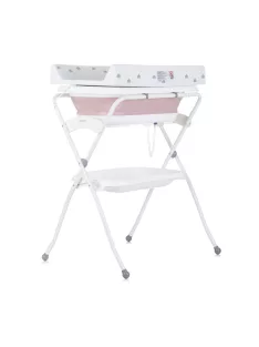 Chipolino Fiore Fürdetőállvány pelenkázó lappal - Pink
