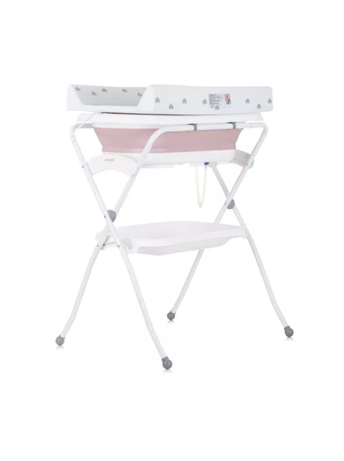 Chipolino Fiore Fürdetőállvány pelenkázó lappal - Pink